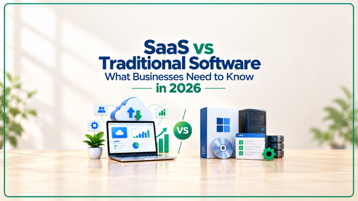 SaaS vs Traditional Software: What Businesses Need to Know in 2026